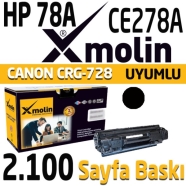 XMOLİN XMO-HP-CE278A CE278A 2100 Sayfa BLACK MUADIL Lazer Yazıcılar / Faks Ma...
