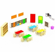 ARM8002 20-23 Kişilik Anasınıfı Yemek Odası Takımı