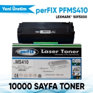 PERFIX PERFIX PFMS410 PFMS410 10000 Sayfa BLACK MUADIL Lazer Yazıcılar / Faks...