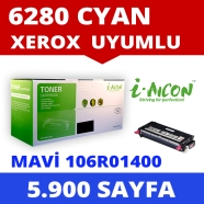 I-AICON C-X6280C XEROX 106R01400 5900 Sayfa CYAN MUADIL Lazer Yazıcılar / Fak...