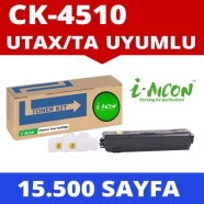 I-AICON C-U-CK4510K UTAX TRIUMPH ADLER TA CK4510 15500 Sayfa BLACK MUADIL Laz...