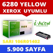 I-AICON C-X6280Y XEROX 106R01402 5900 Sayfa YELLOW MUADIL Lazer Yazıcılar / F...