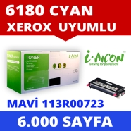 I-AICON C-X6180C XEROX 113R00723 6000 Sayfa CYAN MUADIL Lazer Yazıcılar / Fak...