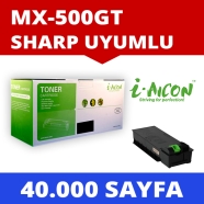 I-AICON C-S-MX500 SHARP MX-500GT 40000 Sayfa BLACK MUADIL Lazer Yazıcılar / F...