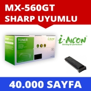 I-AICON C-S-MX560 SHARP MX-560GT 40000 Sayfa BLACK MUADIL Lazer Yazıcılar / F...