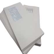 NORMAL ZARF I. HAMUR 90 GR/M2 PENCERELİ  110X220 MM. (100 LÜ)