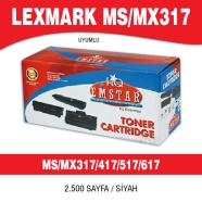 EMSTAR E-L317 LEKMARK MS317 2500 Sayfa BLACK MUADIL Lazer Yazıcılar / Faks Ma...