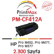 PRINTMAX PM-CF412A PM-CF412A 2300 Sayfa YELLOW ...
