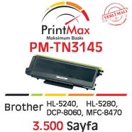 PRINTMAX PM-TN3145 PM-TN3145 3500 Sayfa SİYAH-BEYAZ MUADIL Lazer Yazıcılar / ...