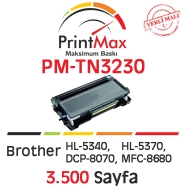PRINTMAX PM-TN3230 PM-TN3230 3500 Sayfa SİYAH-BEYAZ MUADIL Lazer Yazıcılar / ...