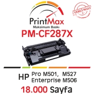 PRINTMAX PM-CF287X PM-CF287X 18000 Sayfa BLACK MUADIL Lazer Yazıcılar / Faks ...