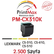 PRINTMAX PM-CX310K PM-CX310K 2500 Sayfa BLACK MUADIL Lazer Yazıcılar / Faks M...