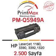 PRINTMAX PM-Q5949A PM-Q5949A 2500 Sayfa BLACK MUADIL Lazer Yazıcılar / Faks M...