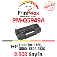 PRINTMAX PM-Q5949A PM-Q5949A 2500 Sayfa SİYAH MUADIL Lazer Yazıcılar / Faks M...