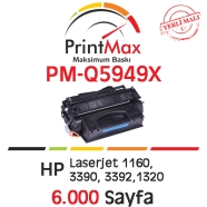 PRINTMAX PM-Q5949X PM-Q5949X 6000 Sayfa SİYAH MUADIL Lazer Yazıcılar / Faks M...