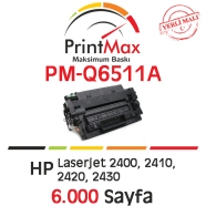 PRINTMAX PM-Q6511A PM-Q6511A 6000 Sayfa BLACK MUADIL Lazer Yazıcılar / Faks M...