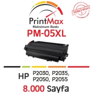 PRINTMAX PM-05XL PM-05XL 8000 Sayfa SİYAH-BEYAZ MUADIL Lazer Yazıcılar / Faks...