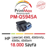 PRINTMAX PM-Q5945A PM-Q5945A 18000 Sayfa BLACK MUADIL Lazer Yazıcılar / Faks ...