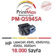 PRINTMAX PM-Q5945A PM-Q5945A 18000 Sayfa SİYAH MUADIL Lazer Yazıcılar / Faks ...