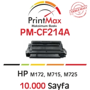 PRINTMAX PM-CF214A PM-CF214A 10000 Sayfa BLACK MUADIL Lazer Yazıcılar / Faks ...