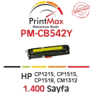 PRINTMAX PM-CB542Y PM-CB542Y 1400 Sayfa YELLOW MUADIL Lazer Yazıcılar / Faks ...