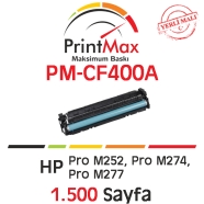 PRINTMAX PM-CF400A PM-CF400A 1500 Sayfa BLACK MUADIL Lazer Yazıcılar / Faks M...