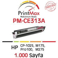 PRINTMAX PM-CE313A  PM-CE313A 1000 Sayfa MAGENTA MUADIL Lazer Yazıcılar / Fak...
