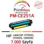 PRINTMAX PM-CE251A PM-CE251A 7000 Sayfa CYAN MUADIL Lazer Yazıcılar / Faks Ma...