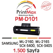 PRINTMAX PM-D101  PM-D101 1500 Sayfa SİYAH-BEYAZ MUADIL Lazer Yazıcılar / Fak...