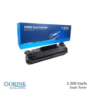 ORINK LHCF283X/C137/337/737 HP CF283X/CRG-737 2200 Sayfa SİYAH-BEYAZ MUADIL L...