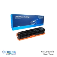 ORINK LHCF410X  HP CF410X/CRG-046H 6500 Sayfa SİYAH-BEYAZ MUADIL Lazer Yazıcı...