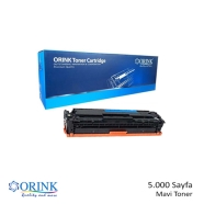 ORINK LHCF411X   HPCF411X/CRG-046H 5000 Sayfa CYAN MUADIL Lazer Yazıcılar / F...