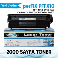 PERFIX PFFX10 PFFX10 2000 Sayfa SİYAH MUADIL Lazer Yazıcılar / Faks Makineler...