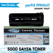 PERFIX PFMX417 PFMX417 5000 Sayfa BLACK MUADIL Lazer Yazıcılar / Faks Makinel...