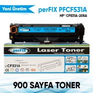 PERFIX PFCF531A PFCF531A 900 Sayfa MAVİ (CYAN) MUADIL Lazer Yazıcılar / Faks ...
