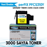 PERFIX PFCS310Y PFCS310Y 3000 Sayfa YELLOW MUADIL Lazer Yazıcılar / Faks Maki...