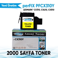 PERFIX PFCX310Y PFCX310Y 2000 Sayfa YELLOW MUADIL Lazer Yazıcılar / Faks Maki...