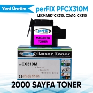 PERFIX PFCX310M PFCX310M 2000 Sayfa MAGENTA MUADIL Lazer Yazıcılar / Faks Mak...