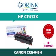 ORINK LHCF413X  HP CF413X/CRG-046H 5000 Sayfa MAGENTA MUADIL Lazer Yazıcılar ...
