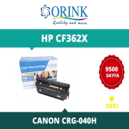 ORINK LHCF362X  HP CF362X/CRG-040H 9500 Sayfa YELLOW MUADIL Lazer Yazıcılar /...