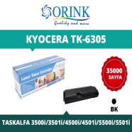 ORINK LKTK6305  KYOCERA TK-6305 35000 Sayfa SİYAH-BEYAZ MUADIL Lazer Yazıcıla...
