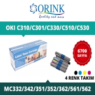 ORINK LOC301BK/C301C/C301Y/C301M  OK 44973544/44973542/44973541/44973543 6700...
