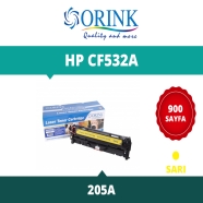 ORINK LHCF532A  HP CF532A/205A 900 Sayfa YELLOW MUADIL Lazer Yazıcılar / Faks...