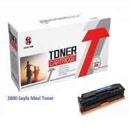 TONER TANK T-CC531A/CF381A/CE411A T-CC531A/CF381A/CE411A 2800 Sayfa CYAN MUAD...