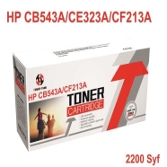 TONER TANK T-CB543A/CE323A/CF213A T-CB543A/CE323A/CF213A 2300 Sayfa MAGENTA M...