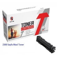 TONER TANK T-CF401A T-CF400A 2300 Sayfa CYAN MUADIL Lazer Yazıcılar / Faks Ma...