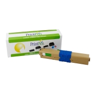 PRINTPEN OK-C301C OKI C301 (44973543) 1500 Sayfa CYAN MUADIL Lazer Yazıcılar ...