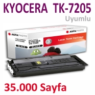 AGFAPHOTO APTK70205E KYOCERA TK-7205 35000 Sayfa BLACK MUADIL Lazer Yazıcılar...