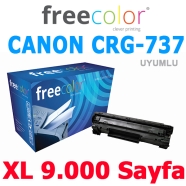 FREECOLOR C737-FRC Canon CRG-737 9000 Sayfa BLACK MUADIL Lazer Yazıcılar / Fa...