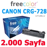 FREECOLOR C728-FRC Canon CRG-728 2000 Sayfa BLACK MUADIL Lazer Yazıcılar / Fa...